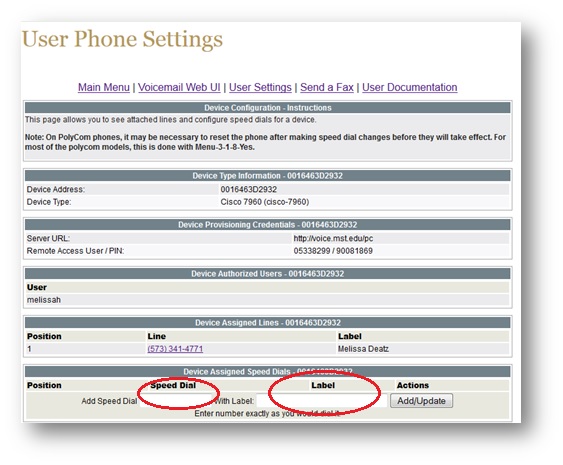Speed dial step3